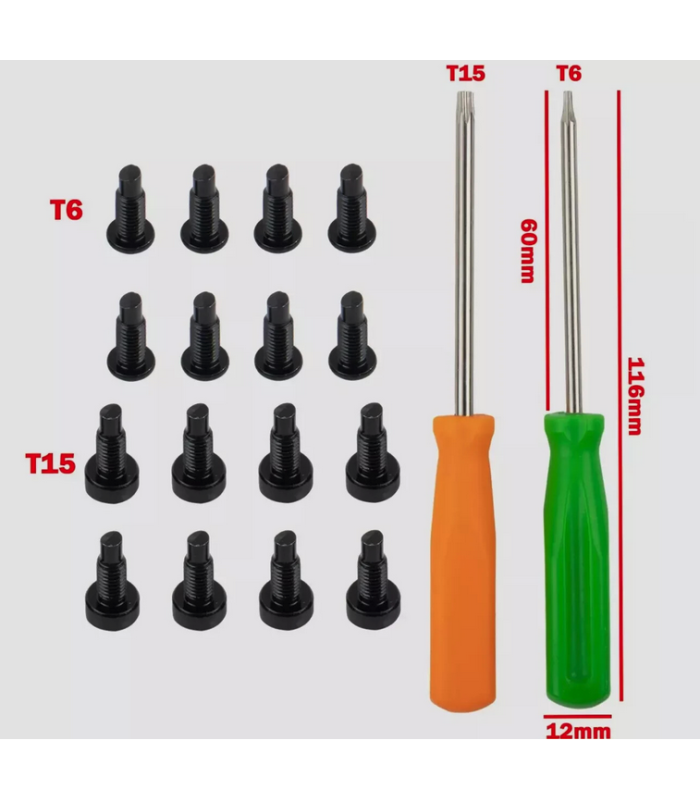 Ring Doorbell T6 T15 screwdriver kit with 16 Security Screws