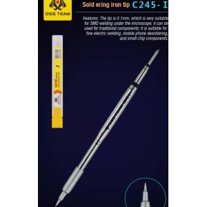 4pcs C245 Series Soldering Iron Tip for JBC OSS Soldering Station T245 Handle
