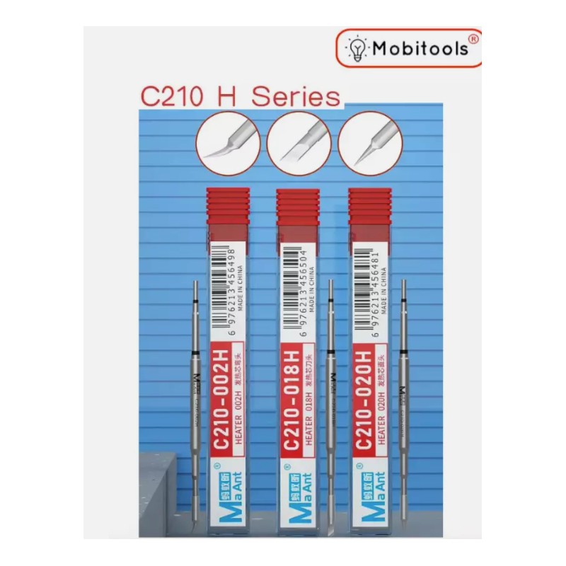 3pcs MaAnt C210 Tips Universal JBC C210 Soldering Iron Tip For T210 Sugon T26 3pcs MaAnt C210 Tips Universal JBC C210 Soldering Iron Tip For T210 Sugon T26