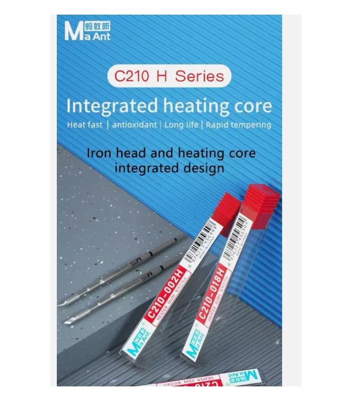 3pcs MaAnt C210 Tips Universal JBC Soldering Iron Tip For T210 Sugon T26