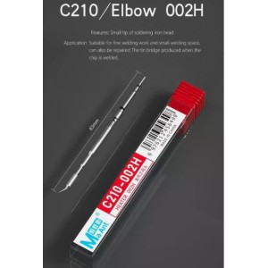 3pcs MaAnt C210 Tips Universal JBC C210 Soldering Iron Tip For T210 Sugon T26