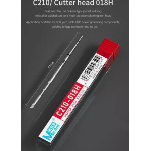 3pcs MaAnt C210 Tips Universal JBC C210 Soldering Iron Tip For T210 Sugon T26