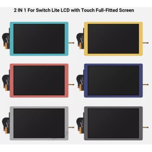 Touch Screen Digitizer Replacement Full Screen Assembly for Nintendo Switch Lite