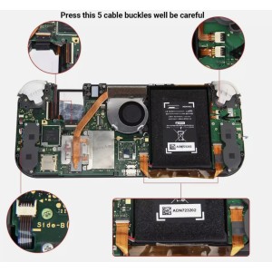 Touch Screen Digitizer Replacement Full Screen Assembly for Nintendo Switch Lite