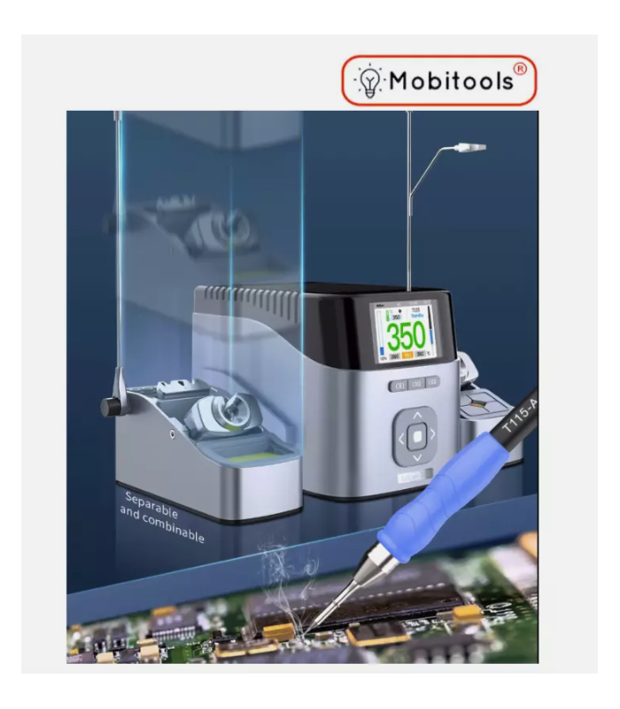 Aixun T405 High-Precision Soldering Station 1x T115 Handle 3x Tip