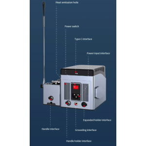 AIXUN T410 Intelligent Solder iron Station T210 Handle 100W with K tip