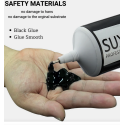 Suxun T-7000 BLACK Glue Super Adhesive Cell Phone Touch Screen Repair Craft - 110 ml