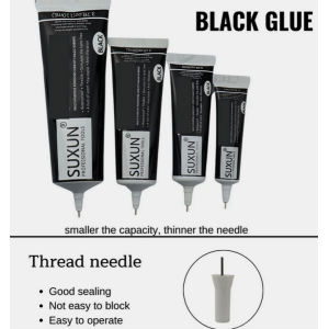 Suxun T-7000 BLACK Glue Super Adhesive Cell Phone Touch Screen Repair Craft - 110 ml