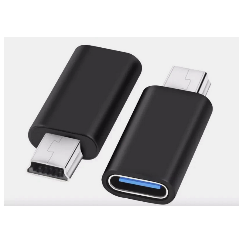 USB C Type-C Female to Mini USB Male Charge Data Sync Adapter Converter OTG USB C Type-C Female to Mini USB Male Charge Data Sync Adapter Converter OTG