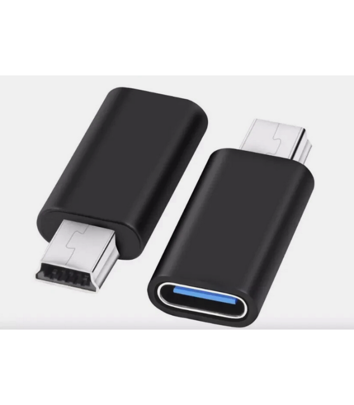 USB C Type-C Female to Mini USB Male Charge Data Sync Adapter Converter OTG