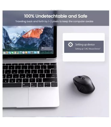 Mouse Jiggler Mover Wiggler Simulator Undetectable Discrete USB Windows Mac