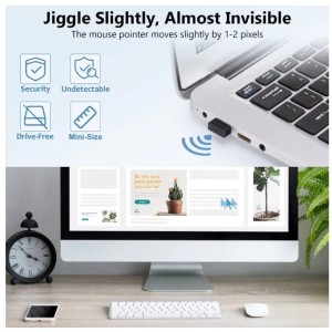 Mouse Jiggler Mover Wiggler Simulator Undetectable Discrete USB Windows Mac