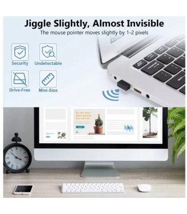 Mouse Jiggler Mover Wiggler Simulator Undetectable Discrete USB Windows Mac