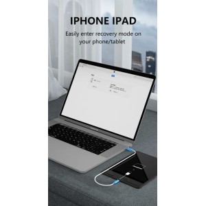 MaAnt Y-15 iPhone and iPad type C DFU Recovery Mode Cable 15 & iPad Pro 11 / 12.9