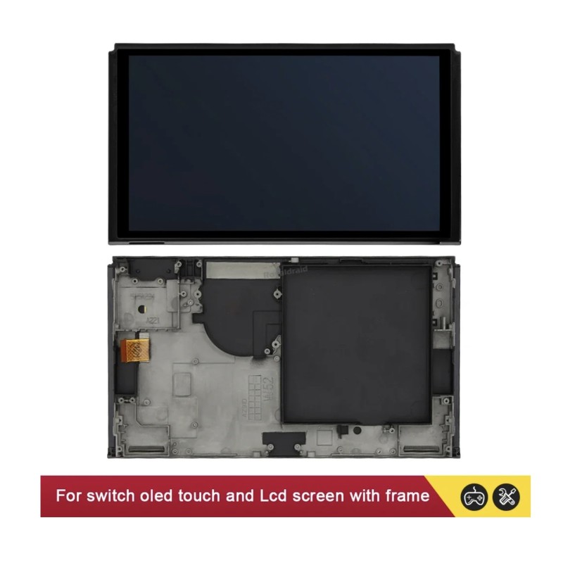 With Frame LCD Display Screen Digitizer touchpad for Nintendo Switch OLED Console device game With Frame LCD Display Screen Digitizer touchpad for Nintendo Switch OLED Console device game