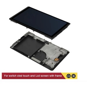 With Frame LCD Display Screen Digitizer touchpad for Nintendo Switch OLED Console device game