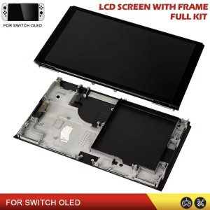 With Frame LCD Display Screen Digitizer touchpad for Nintendo Switch OLED Console device game