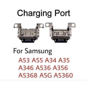 USB Connector Dock Plug Socket Charging Port for Samsung Galaxy A53 A55 A34 A35 A346 A536 A356 A5368 A5G A5360 Repair