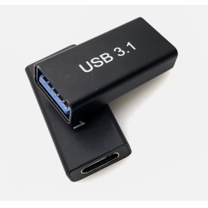 USB A to Type C Female Charging Data Cable Lead OTG Adapter connector