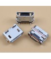 Micro USB Connector 5pin Jack Female Socket 7.6mm fitting many devices