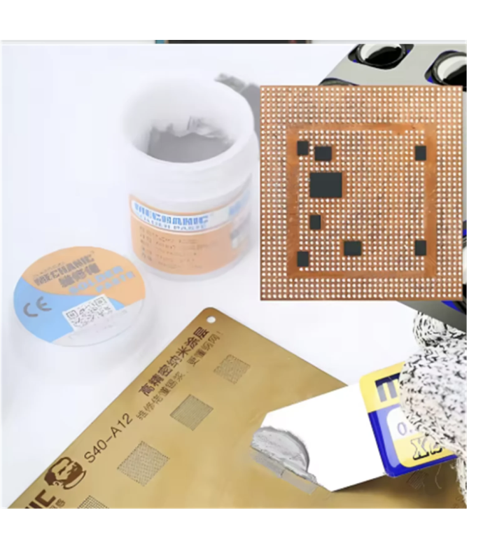 MECHANIC V5S35 Solder Paste high temperature 217 c 42g for reballing / soldering on phones computers