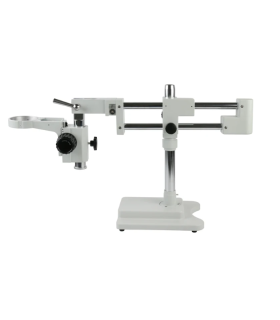 Universal Double Boom Binocular Trinocular Stereo Zoom Microscope Stand 76mm head
