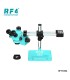RF4 RF-FO33A 7050TV 7-50X Synchronous Zoom Trinocular Stereo Boom Microscope