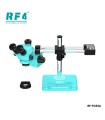 RF4 RF-FO33A 7050TV 7-50X Synchronous Zoom Trinocular Stereo Boom Microscope
