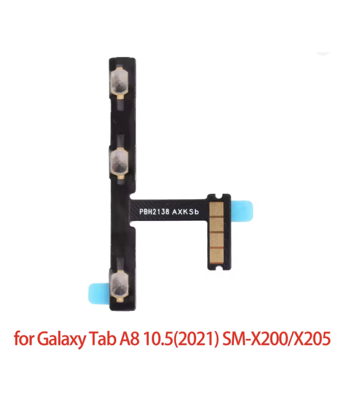 Power Volume Button Flex Cable for Samsung Galaxy Tab A8 SM-X200 X205