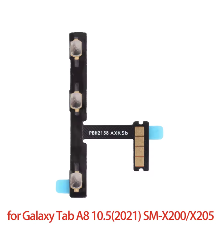 Samsung Tab A8 10.5 X200 X205 Power Flex On Off Volume Buttons