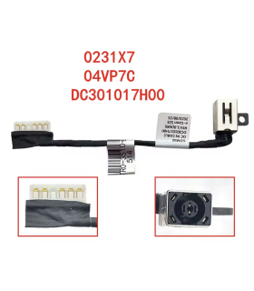 Dell Inspiron 15 3510 3511 charging port CN-0231X7 Original DC IN Power jack