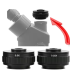 C-Mount Lens 0.5X CTV Adapter for Trinocular Microscope