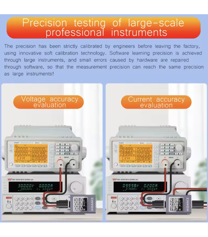 USB Voltage Current Meter Voltmeter Amp Ammeter Type-C tester