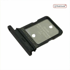Black SIM Card Holder Slot Tray Cover For Google Pixel 4 - Pixel 4 Xl