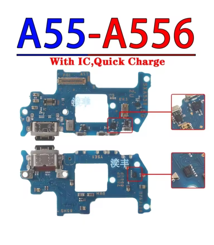 Samsung Galaxy A55 5G SM-A556B Charging Port Flex Board