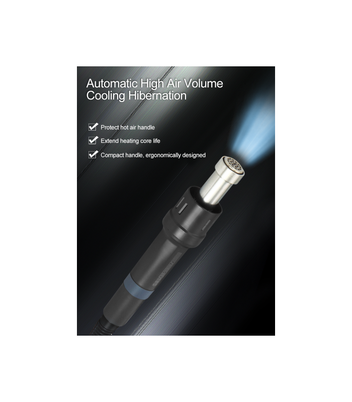 QUICK 861 Pro SMD Station Rework Station Voice Control 1300w