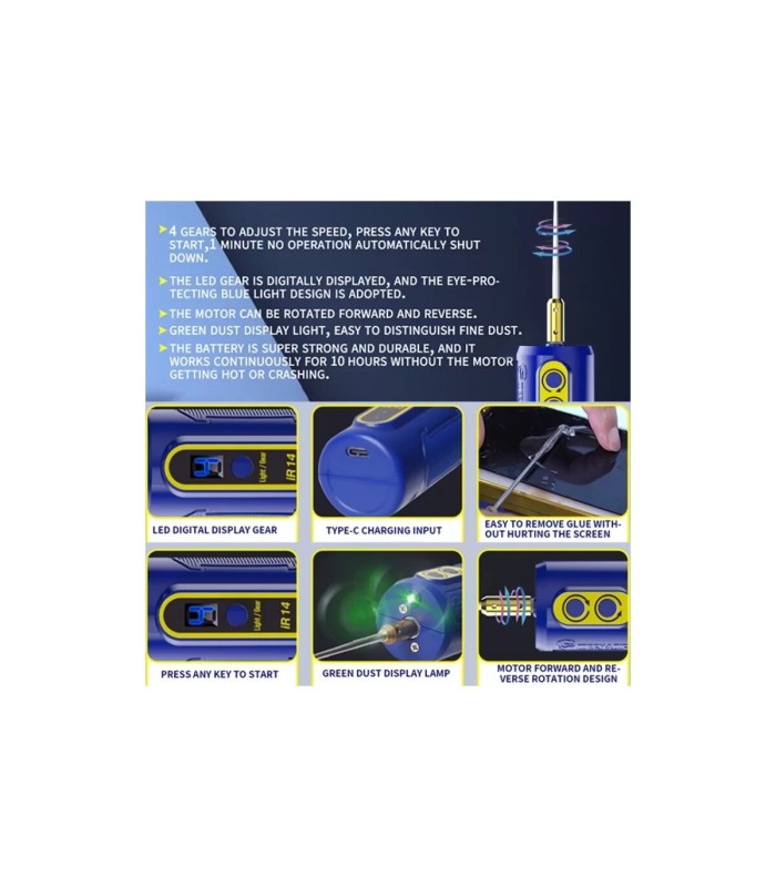 Mechanic IR14 LCD Screen OCA Glue Remover Machine with light