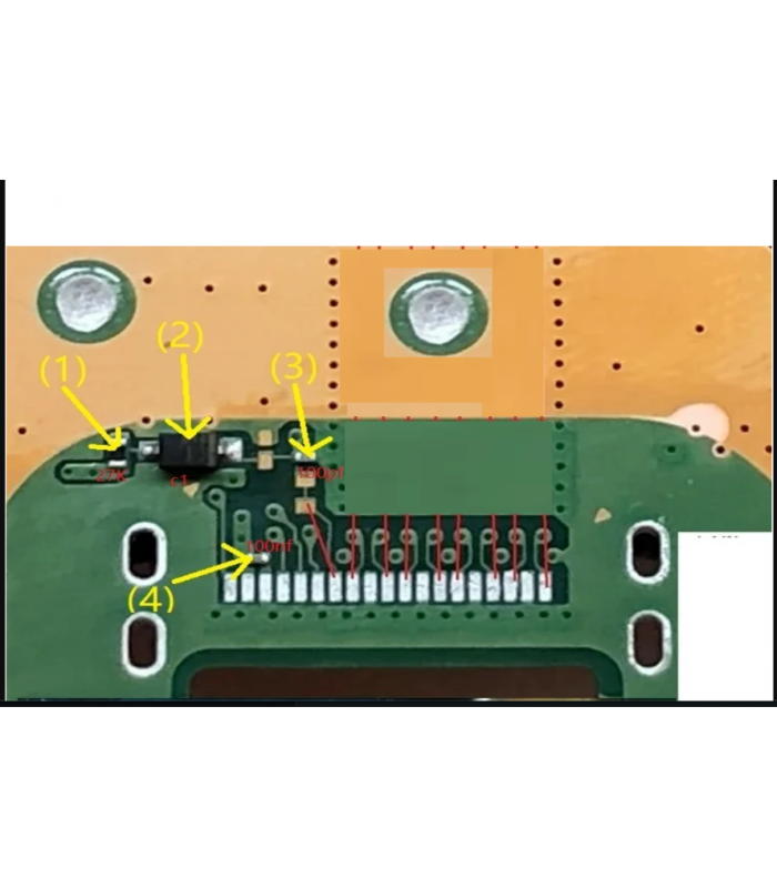 Sony PS5 2 x Set of 4 Small hdmi Components Parts Diode Resistor Capacitors