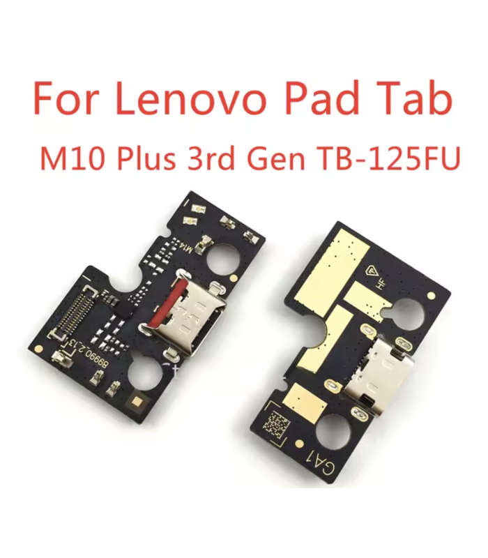 Lenovo Tab M10 Plus 3rd Gen TB125FU 125 Charging Port flex Connector Board