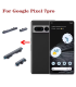 Google Pixel 7 Pro Silver Power Volume Outer Side Button Key Replacement