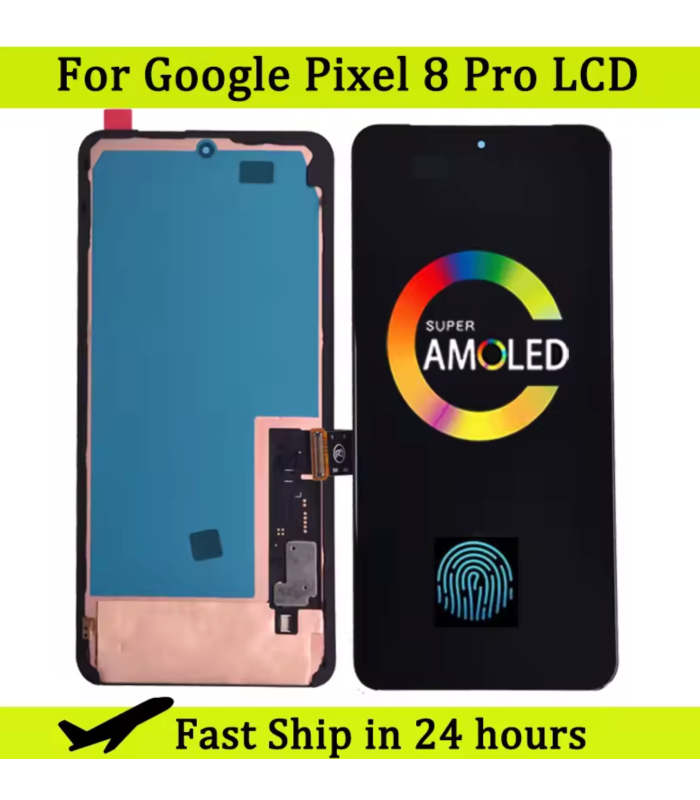Google Pixel 8 Pro OLED LCD Display Screen Touch glass Digitizer Frame Bezel