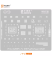 Apple iPhone 16 Plus Pro Max e A18/A18 pro BGA Reballing Stencil Tin Soldering