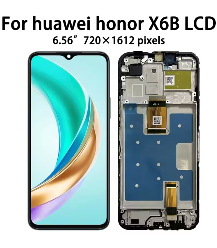 Honor X6b JDY-LX1, JDY-LX2 Replacement LCD Display Touch Screen FRAME Digitizer
