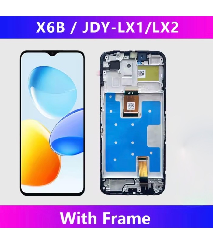 Honor X6b JDY-LX1, JDY-LX2 Replacement LCD Display Touch Screen FRAME Digitizer