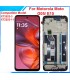Motorola Moto E15 2025 G05 LCD Display Touch Screen Digitizer Frame with Flex