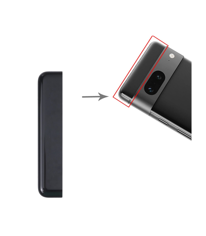 Green Google Pixel 7 Replacement Top Back Battery Panel Cover Premium Quality
