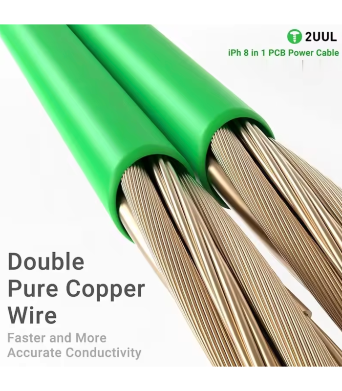 2UUL PW05 Boot Test Cable DC Bench Power Supply Repair iPhone 8-16 Series