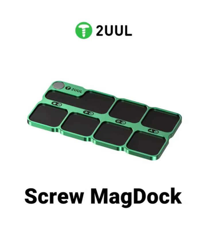 2UUL ST95 Aluminum Alloy Screw Storage Magnetic Tray Screwsdriver Magnetizing