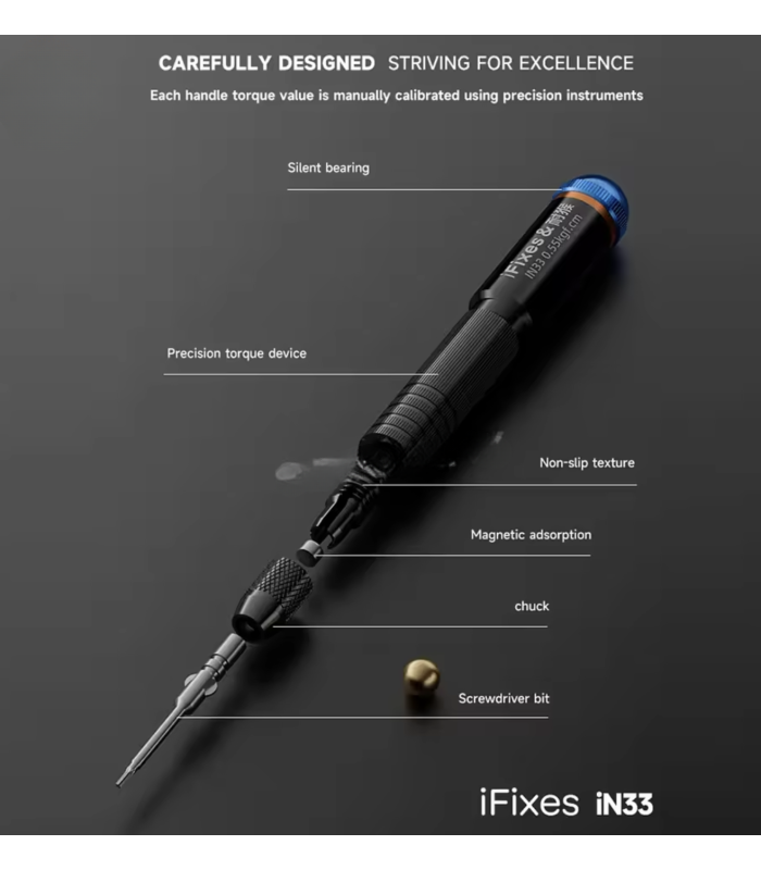 IFixes /MaAnt 4IP Torque Screwdriver for Apple IPhone 17 /pro /max /plus /air