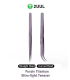 2UUL Ti22 Titan Curved Head purple ESD Titanium Alloy Ultra Precision Tweezer